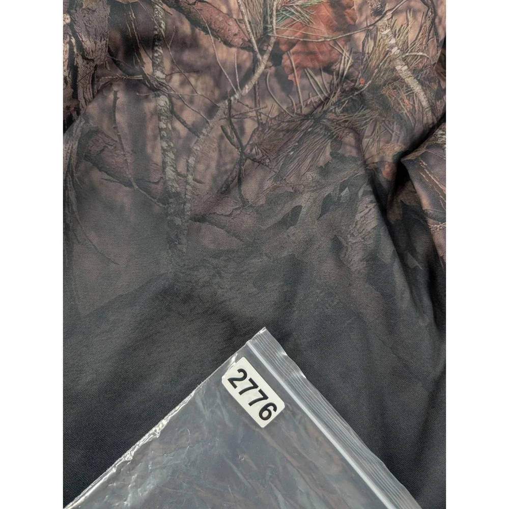 Oklahoma State Quarter Zip Jacket Mens Medium Camo Colosseum Hunting Camo